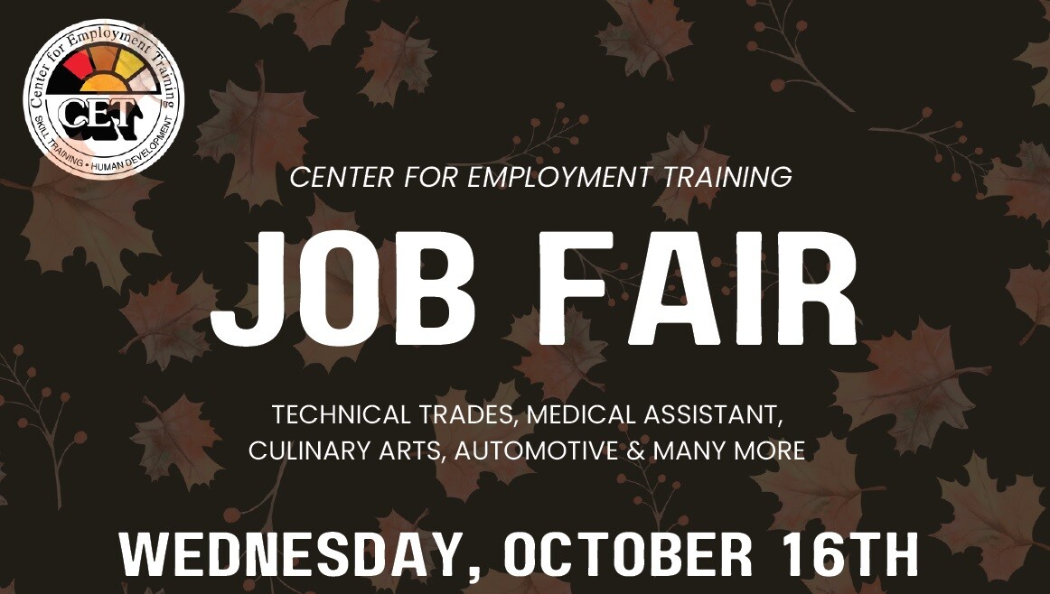 cet job fair flyer